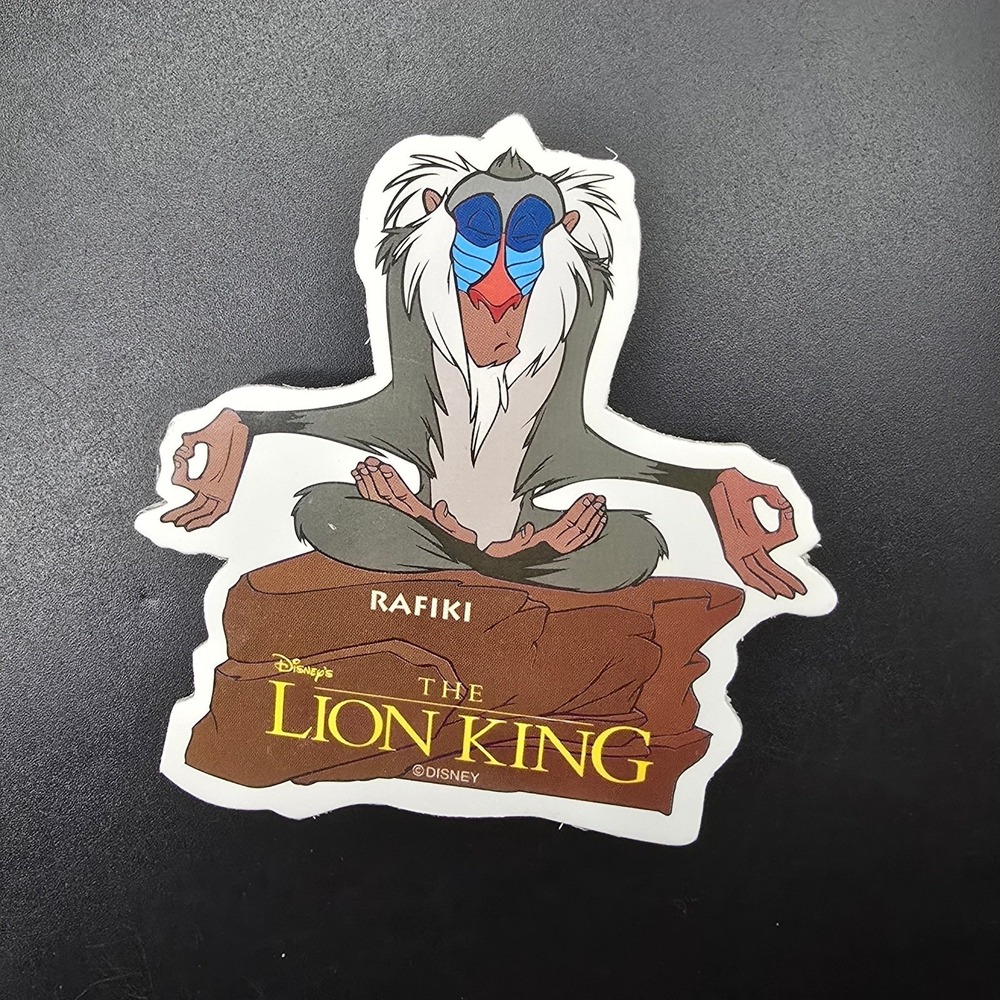The Lion King Rafiki Brooch Vintage 1990s Movie Promotional